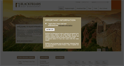 Desktop Screenshot of blackfriarsam.com